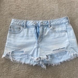Distressed AE Jean Shorts